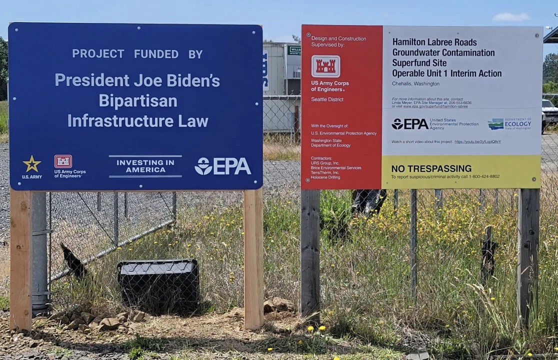 BREAKING: Apparently tired of all the Republicans taking credit for a bill they voted against, the White House announced that they’re putting President Biden’s name on hundreds of thousands of signs for infrastructure projects across the country. “PROJECT FUNDED BY PRESIDENT JOE…