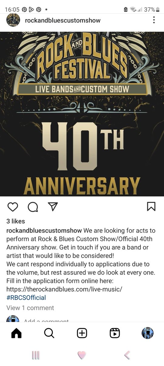 DawyddRave's tweet photo. @skinnymollyband Hello Skinny Molly.
 Hope you all well.
Rock and Blues Derby UK 40th Anniversary on July 2024
 They are looking for good bands to play on stage.
Would love to see you there.
Best Regards 
Dave Thomas in the UK https://t.co/yEIL0ERnbj