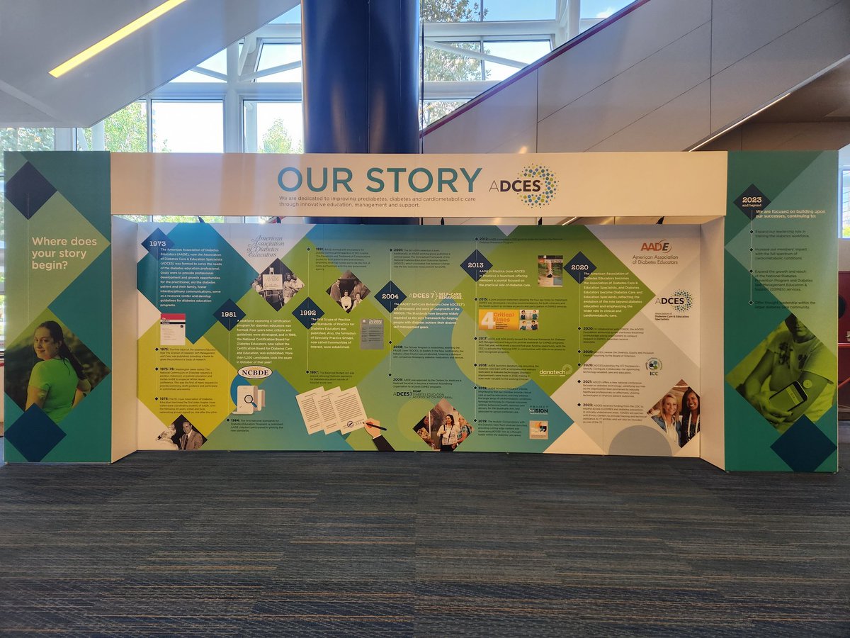 lashondahulbert's tweet photo. Celebrating 50 years of the American Association of Diabetes Care and Education Specialists #adces23. My journey with ADCES began in 2014 when it was AADE 😊 https://t.co/eJtA1JWEkS