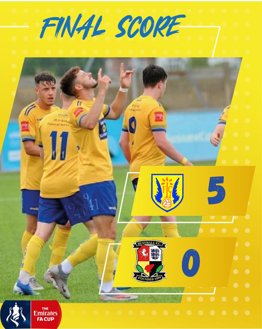 WHAT A GAME!!! It finishes

Lancing 5-0 Rusthall