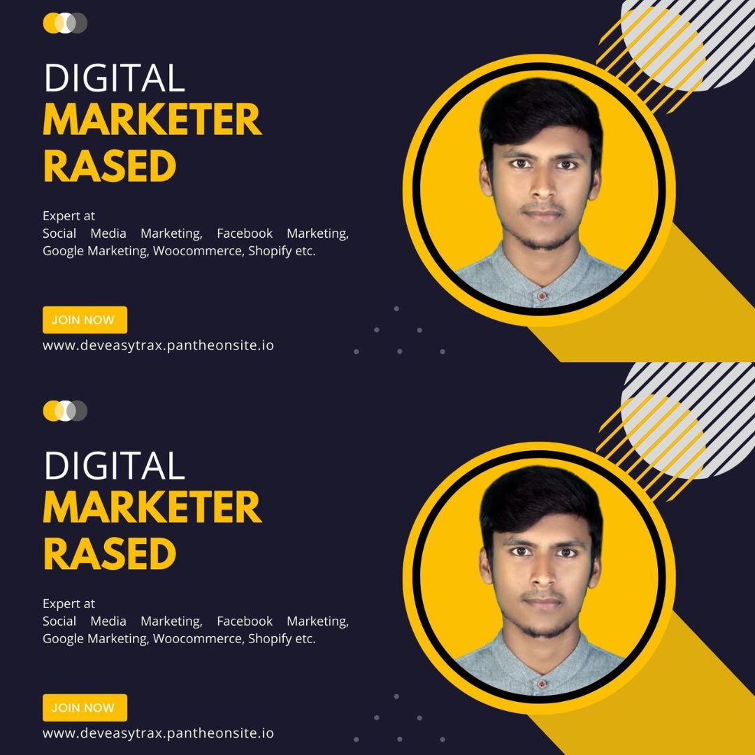raseddmc's tweet photo. I am professional digital marketer. If you grow your business with digital media like (facebook, twitter, instagram, pinterest etc) feel free to contact me anytime.
@DigitalMktr #digitalmarketing #DigitalMarketingStrategy https://t.co/7wvFhBfFLK