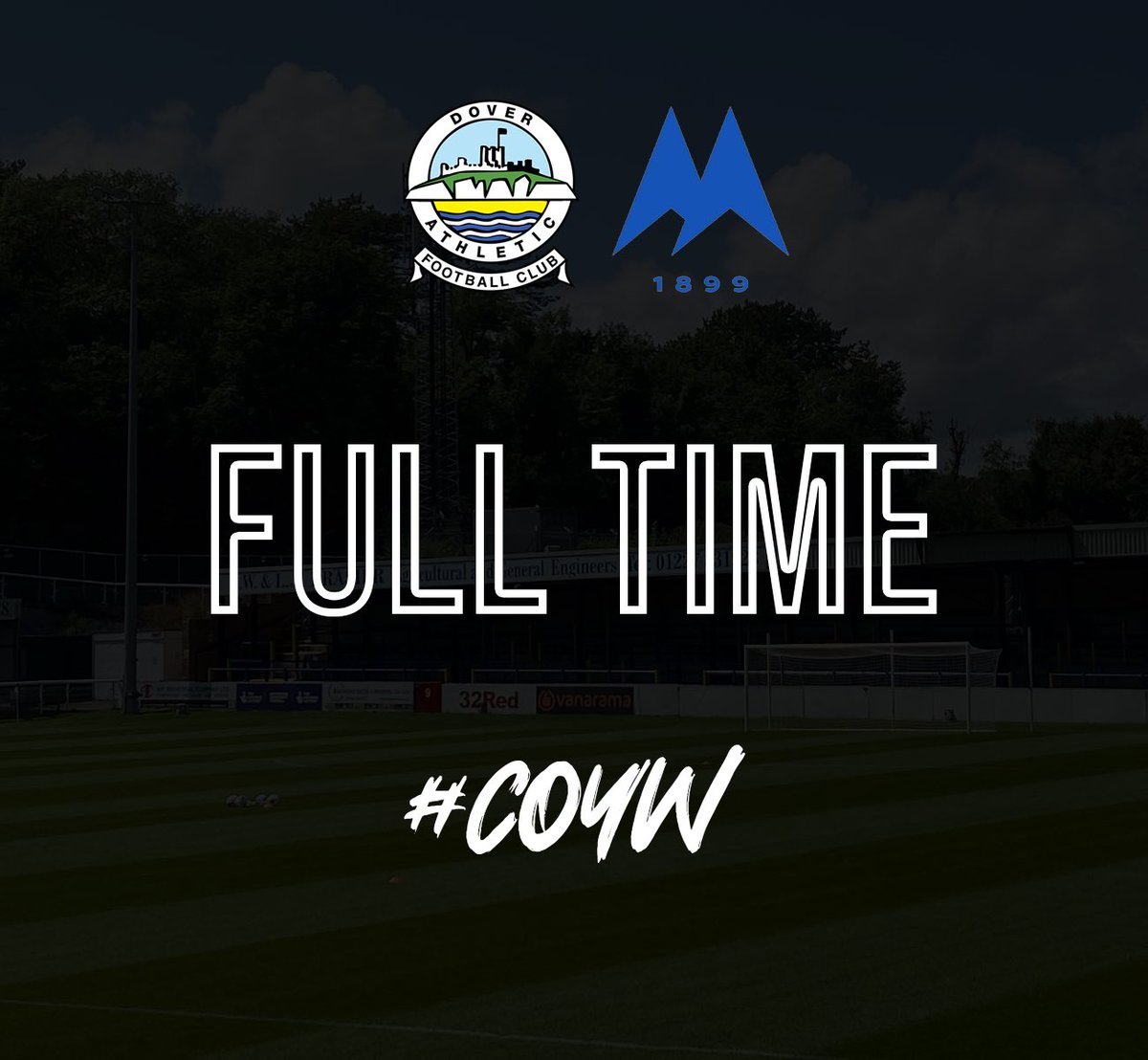 DAFCLiveText's tweet photo. Full time! 

Massive point, what a performance from the boys! 

⚪️ 2-2 🔵 #COYW https://t.co/RhSrPkM9bt