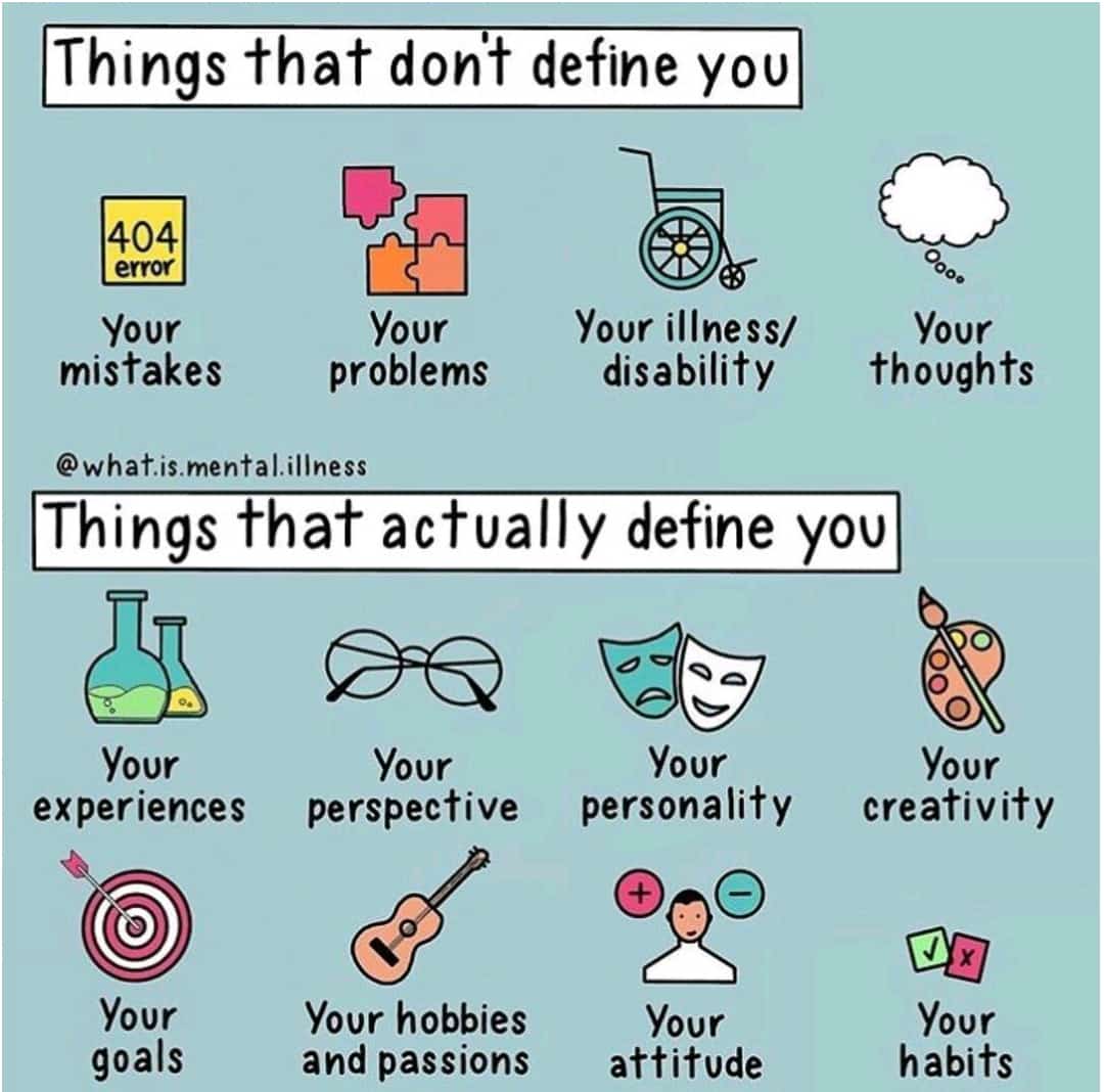 Katucy2's tweet photo. Don't let your mistakes, problems, disability define you 🤗 https://t.co/jiUXiWM0fm