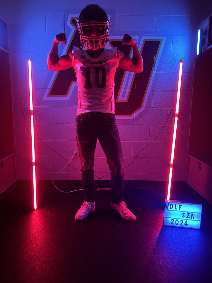 AllTimeNico's tweet photo. Thank You to @CoachScurlock @Wolves_CoachAB for inviting me for an amazing visit at @AlverniaFB With that being said, I am blessed to have received an Official Offer. #gogoldenwolves @CoachAzz https://t.co/0fv1KoTyci