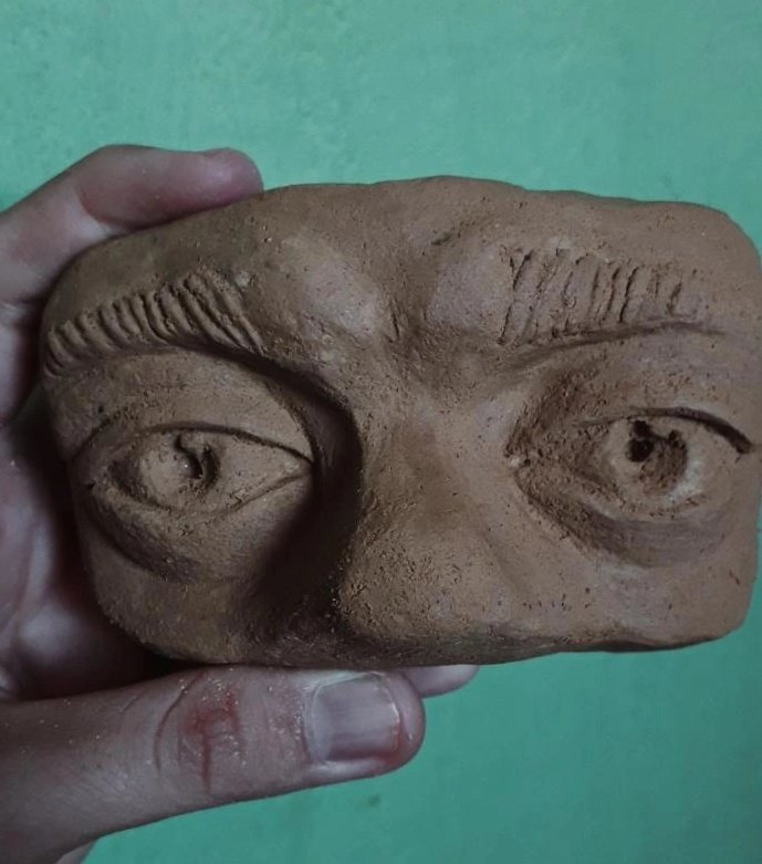 gayzart's tweet photo. estudo de partes do rosto: olhos 

#escultura https://t.co/vRGInRY6gr