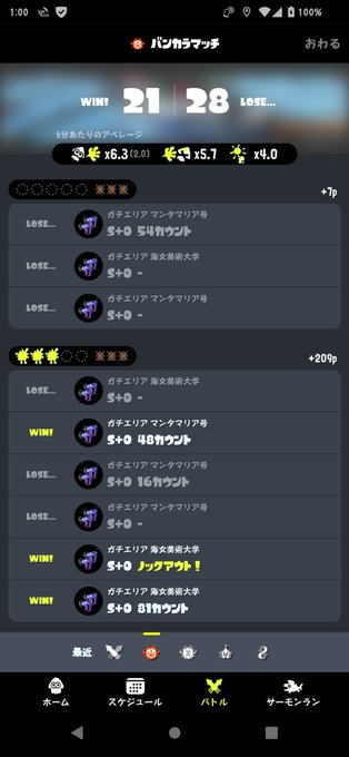 回線落ち チャレンジじゃないのに何このポイント https://t.co/dPvZB71tbX<a href="/tag/nintendoswitch"class="tags"><span>#nintendoswitch</span></a><a href="/tag/splatoon3"class="tags"><span>#splatoon3</span></a><a href="/tag/%E3%82%B9%E3%83%97%E3%83%A9%E3%83%88%E3%82%A5%E3%83%BC%E3%83%B33"class="tags"><span>#スプラトゥーン3</span></a>