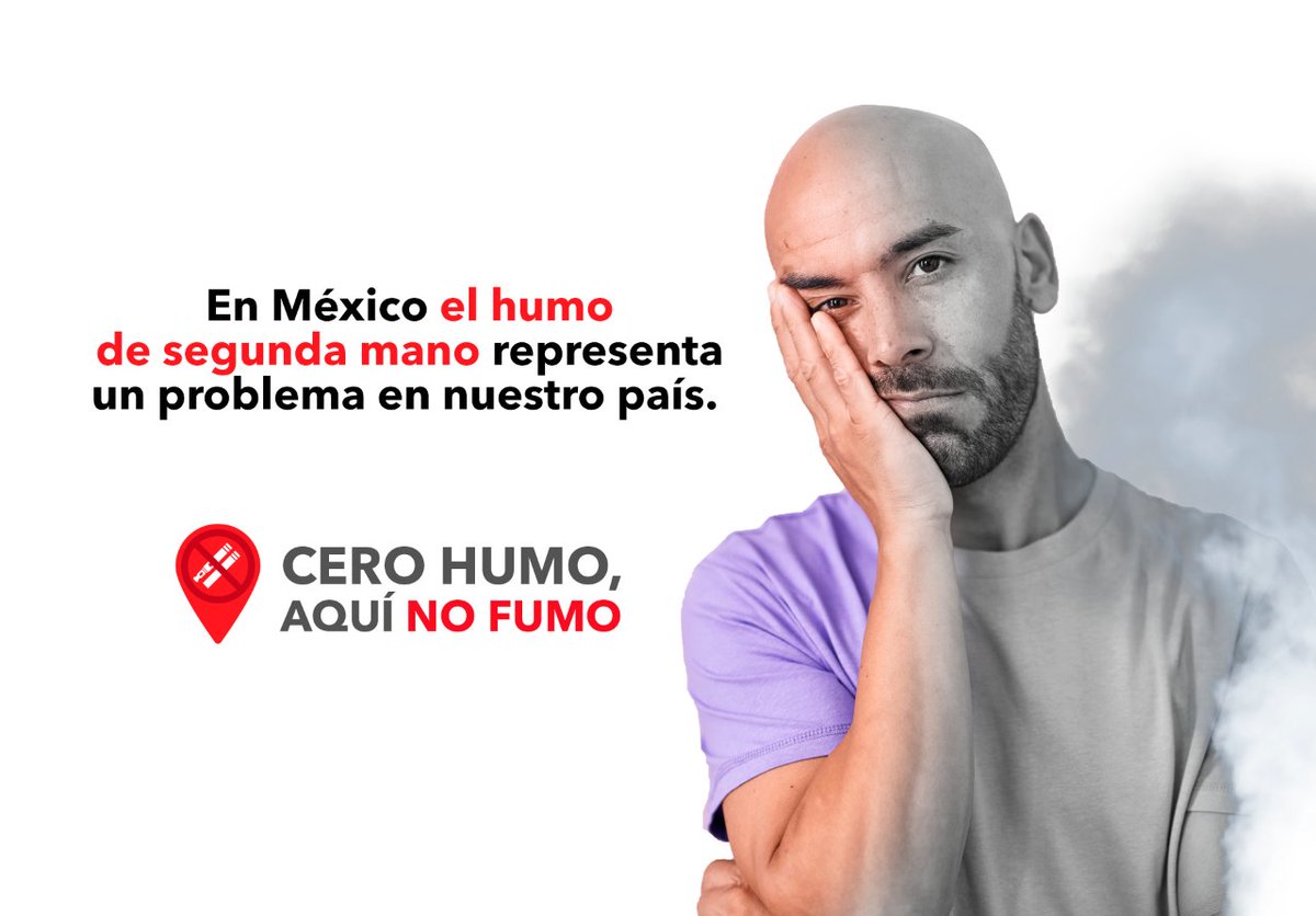 El humo de segunda mano afecta a más del 30% de los mexicanos que son expuestos a sustancias cancerígenas en lugares públicos. 😮‍💨
Infórmate y denuncia ➡️ mexicosinhumo.org.mx

Fuente: bit.ly/3PkLm6X 
#mexicosinhumo #cerohumoaquinofumo
