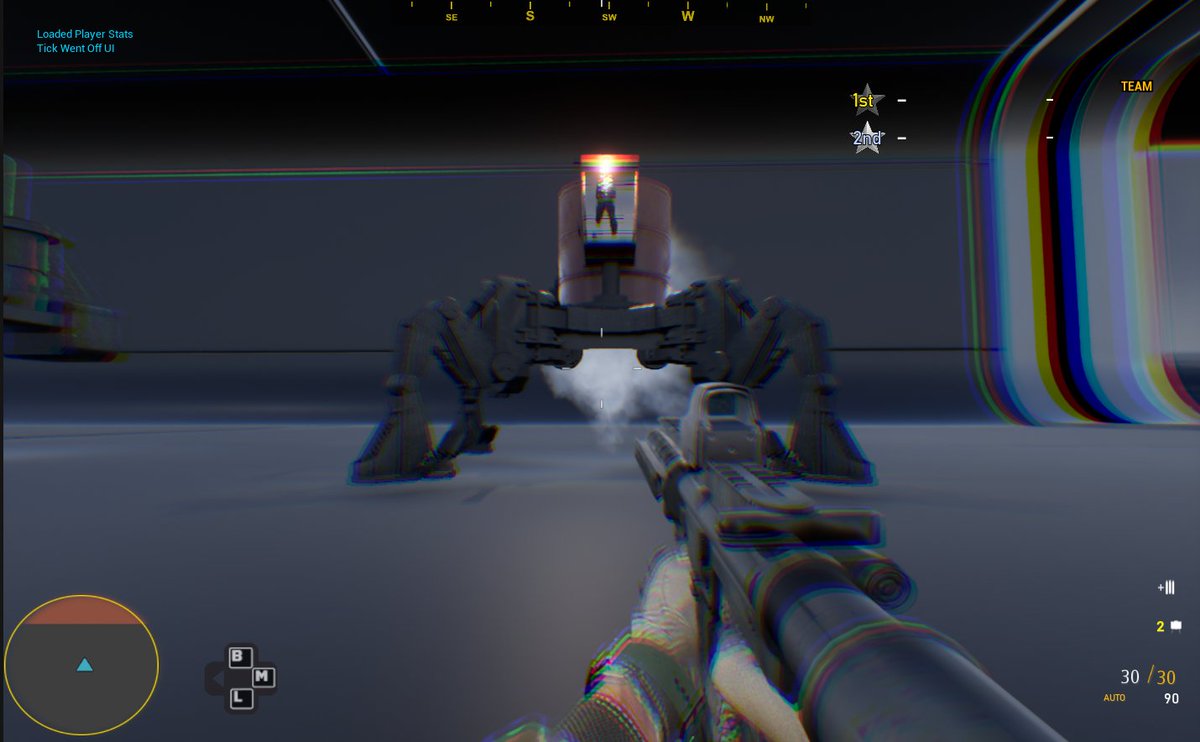 ThePixelsGD's tweet image. This #screenshotsaturday we get to show a preview of one of the MECHS. The pilot is the weak spot. :) And we have Prone position now available in 1st and 3rd person! #portableops store.steampowered.com/app/2188260/Po…