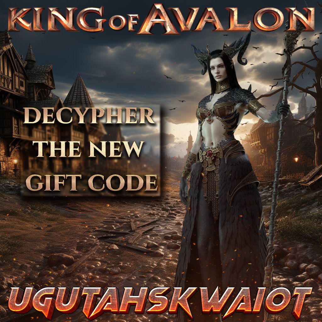 KingofAvalonKOA's tweet photo. 🔍 Crack the code, claim the rewards! 🏆 Unleash your inner detective with King of Avalon! 🎁 Morgana scrambled the letters in a new gift code. Leave your answer below to win fantastic in-game rewards! 💪🏼🔮 #KingOfAvalon #GiftCodeChallenge #InGameRewards https://t.co/6dTjzAqjVO