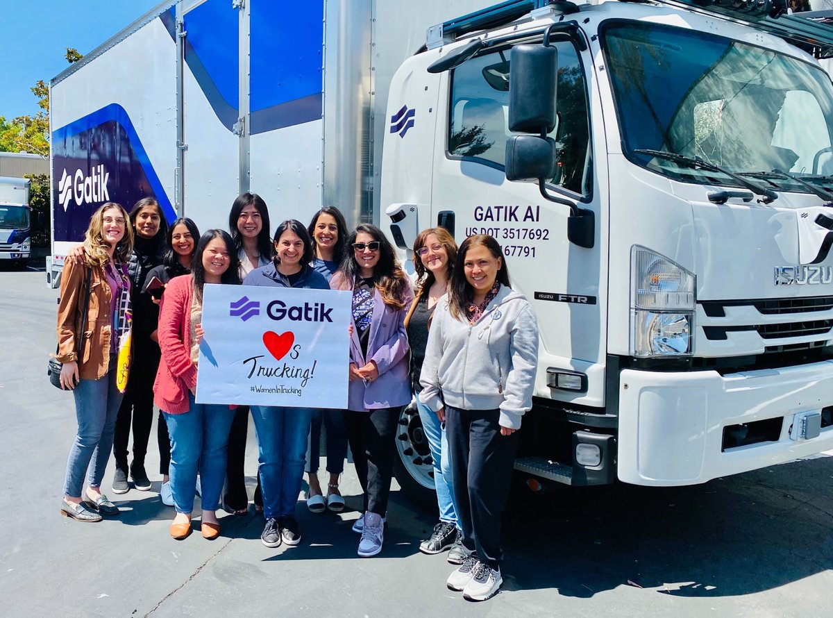 WomenInTrucking's tweet photo. Meet some of @Gatik_AI incredible female leaders who are at the forefront of revolutionizing the #trucking industry! "Their invaluable contributions represent Gatik’s commitment to diversity &amp; inclusion, empowering women to lead and shape the future of trucking." #WomenInTrucking https://t.co/JmdNAcp69l