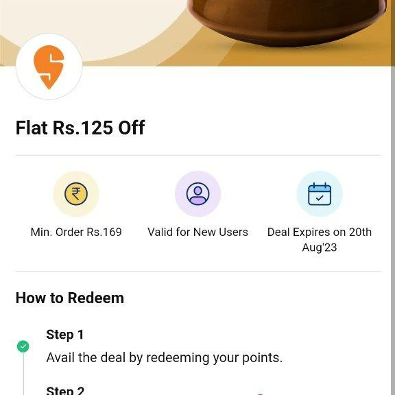 makemoney_404's tweet photo. Paytm Se Swiggy Ka Voucher Buy Karo
Then New Swiggy Account Banao
Min ₹169 Ka Order Cart Karke Voucher Apply Karo  Flat 125%
*NOTE :- Only New Siwggy Account Per Work Karega Old Nhi Chalega
Telegram:- https://t.co/f2Mttrjwe3 https://t.co/ledzwzv8KV