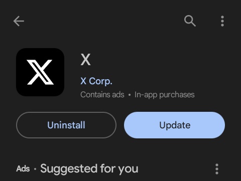 AquariusMerrell's tweet image. Idk abt y'all but im not updating #TwitterX anytime soon 🐦  @X