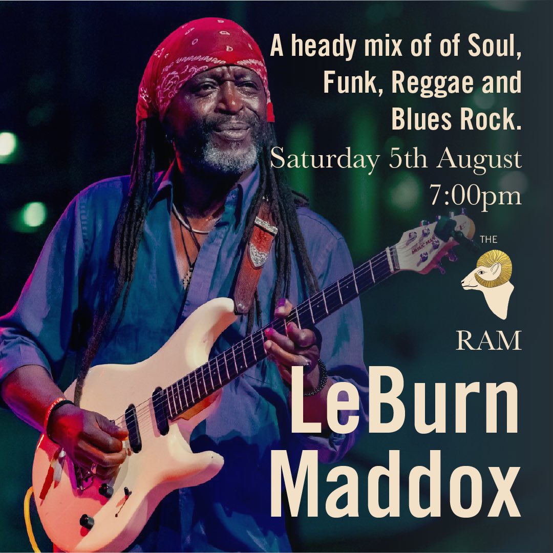 Nick Steel (@nick_steel) on Twitter photo This evening at <a href="/TheRamBathPub/">The Ram Bath</a> live music returns to #ILoveWidcombe with a brilliant band to get the pub rocking - LeBurn Maddox and friends are on stage at 8pm after the rugby has finished! <a href="/InBath/">InBath</a> <a href="/FeelGoodBath/">FeelGoodBath</a> <a href="/Widcombe_Bath/">Widcombe</a> <a href="/bathgigsbands/">Bath Gigs & Bands</a> <a href="/VisitBath/">Visit Bath</a> #livemusic #rock #funk This evening at <a href="/TheRamBathPub/">The Ram Bath</a> live music returns to #ILoveWidcombe with a brilliant band to get the pub rocking - LeBurn Maddox and friends are on stage at 8pm after the rugby has finished! <a href="/InBath/">InBath</a> <a href="/FeelGoodBath/">FeelGoodBath</a> <a href="/Widcombe_Bath/">Widcombe</a> <a href="/bathgigsbands/">Bath Gigs & Bands</a> <a href="/VisitBath/">Visit Bath</a> #livemusic #rock #funk