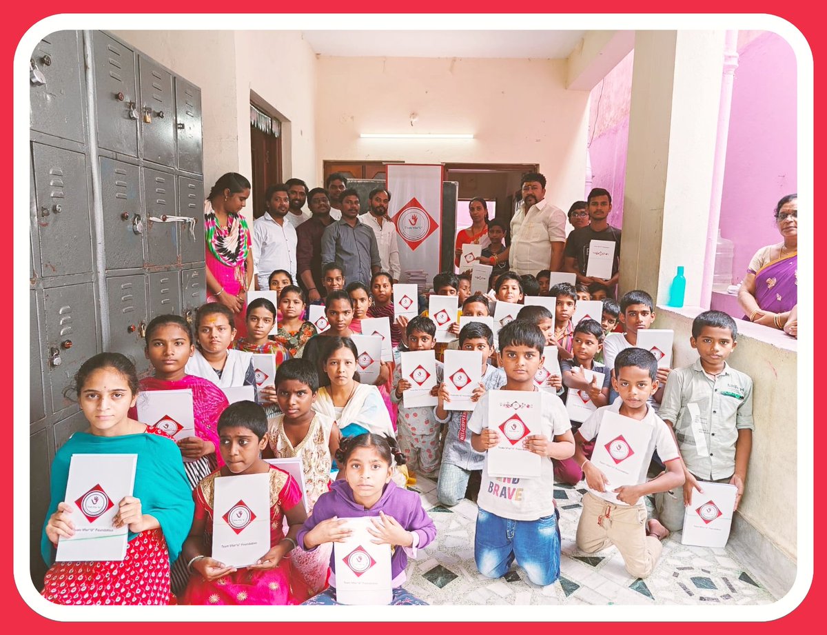 TeamVforu's tweet photo. Today We distributed Free Note Books in oral school for deaf Secunderabad 

Thank you Each and Everyone for Supporting us all the time.

We Believe Small Things Make a Big Difference https://t.co/4X07nbva67