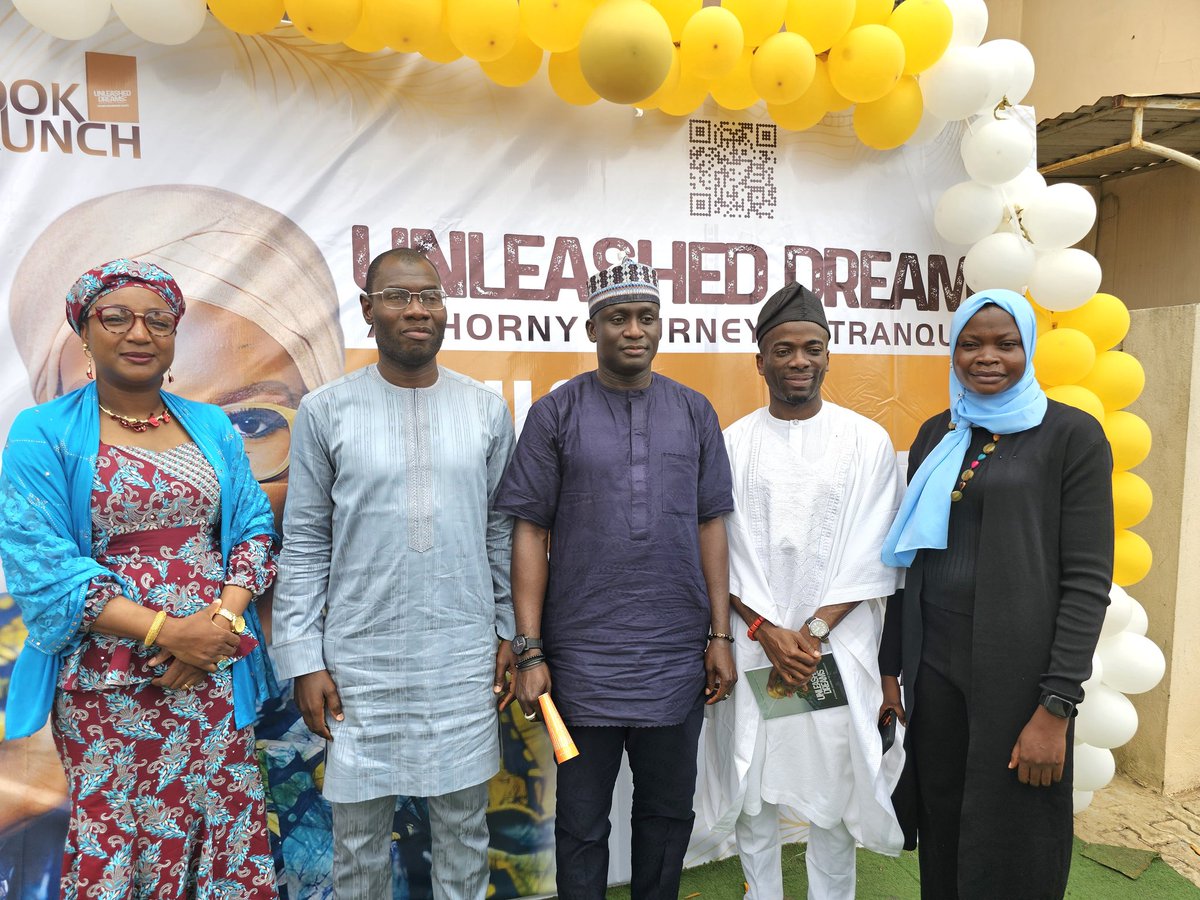 At the book launch of my sister, Barrister Titilope Anifowose @d_LegalEagle

With Hon. Speaker of @kwhanigeria Rt Hon. @DanladiSY

- Hon @Rukayatshittu06, youngest member, House of Assembly in Nigeria

- my egbon @SirJarus

- My sister, Dr @amkmusty #UnleashedDreams