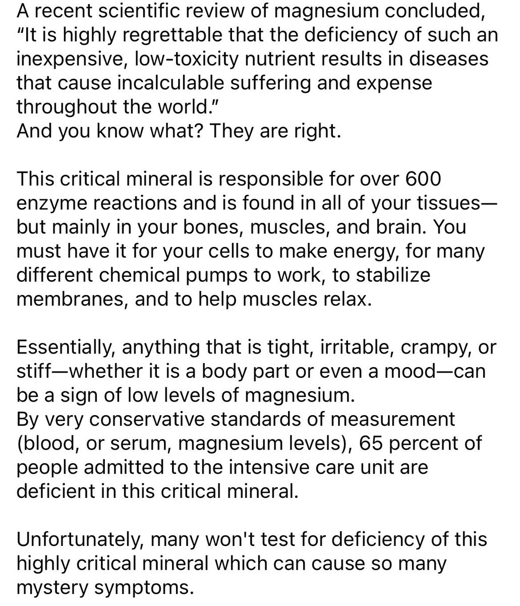 jmals24's tweet image. Magnesium is a powerful tool that too many people are deficient in. The body can heal itself given the right nutrients. #livepure
