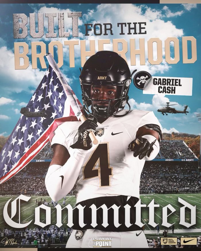 Gabriel Cash (@_gabrielcash15_) on Twitter photo .After a great conversation with <a href="/CoachJeffMonken/">Jeff Monken</a> I’m blessed to Say I’ve Committed to THE West Point academy 🏴☠️ AGTG 🙏🏾 <a href="/CoachDDixon/">Daryl Dixon</a> <a href="/CoachDannyV/">Danny Verpaele</a> <a href="/TheCribSouthFLA/">Frank Tucker</a> <a href="/larryblustein/">Blustein Recruiting</a> <a href="/Rosegreennorman/">Manofstill21</a> <a href="/MichaelTunsil/">Michael Tunsil</a> <a href="/_MNVikings/">Miami Norland HS Football</a> <a href="/HarveyMartin89/">StrongArm_FYFL</a> .After a great conversation with <a href="/CoachJeffMonken/">Jeff Monken</a> I’m blessed to Say I’ve Committed to THE West Point academy 🏴☠️ AGTG 🙏🏾 <a href="/CoachDDixon/">Daryl Dixon</a> <a href="/CoachDannyV/">Danny Verpaele</a> <a href="/TheCribSouthFLA/">Frank Tucker</a> <a href="/larryblustein/">Blustein Recruiting</a> <a href="/Rosegreennorman/">Manofstill21</a> <a href="/MichaelTunsil/">Michael Tunsil</a> <a href="/_MNVikings/">Miami Norland HS Football</a> <a href="/HarveyMartin89/">StrongArm_FYFL</a>