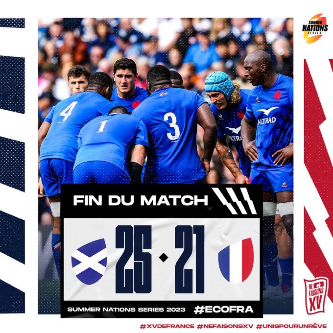 Il y a du potentiel et avec beaucoup d'intensité 
#UnisPourUnRêve #NeFaisonsXV #ECOFRA #XVdeFrance