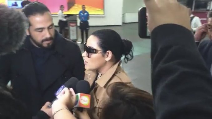 rbdmaniaco's tweet photo. TÁ ACONTECENDO! Maite Perroni está a caminho dos Estados Unidos para o início da "Soy Rebelde Tour". https://t.co/OikxSeVLYj
