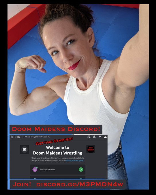 Hey, guys!  We're having a lovely time over on the new Doom Maidens Discord server!  Come join, if you<a href="/tag/summerreigns"class="tags"><span>#summerreigns</span></a>