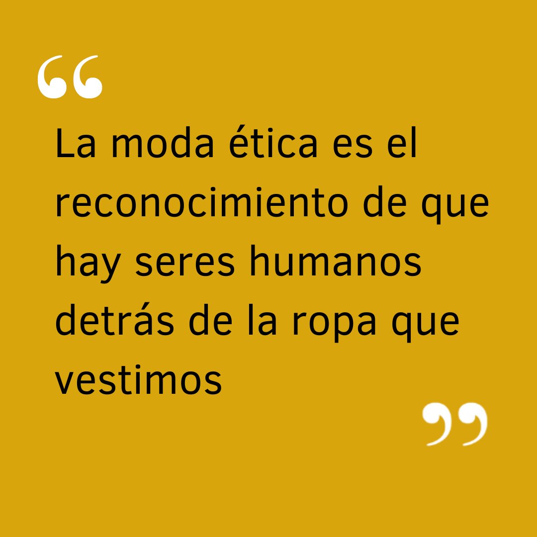 neomatique's tweet image. ¿Alguna vez te has parado a pensar seriamente en las personas que hacen la ropa que llevas puesta?
A ellas se refiere Elizabeth Joy, creadora de Conscious Life and Style, con esta frase. 
#reflexiones #modaética #modaetica