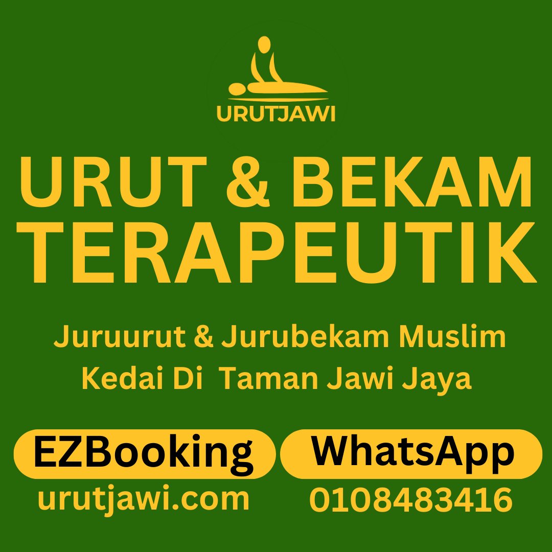 urutjawi's tweet photo. Jom mengurut dan berbekam untuk kesihatan dan kesejahteraan diri. https://t.co/4lmCFWwENB