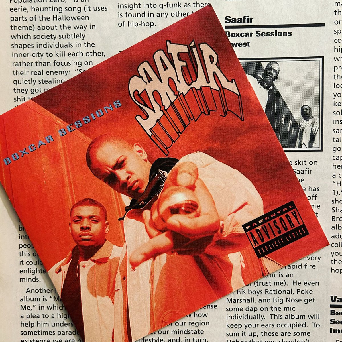 hiphopgods's tweet photo. Saafir - Boxcar Sessions (review in The Flavor magazine, November 1994)
#mic #skills #abstract #jazz #samples #diggin #laidback #joint #offbeat #rapidfire #delivery #original #ears #occupied #hiphop #classic #theflavor #review #qwest #records #boxcarsessions #saafir #hiphopgods https://t.co/t3nZASlzLd
