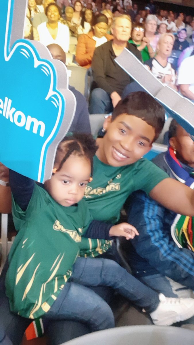 Netball world cup 2023 we are here for it all... so much fun. A once in a lifetime on the African soil. We are grateful 🙏

#BlessesdChid
#baby'O