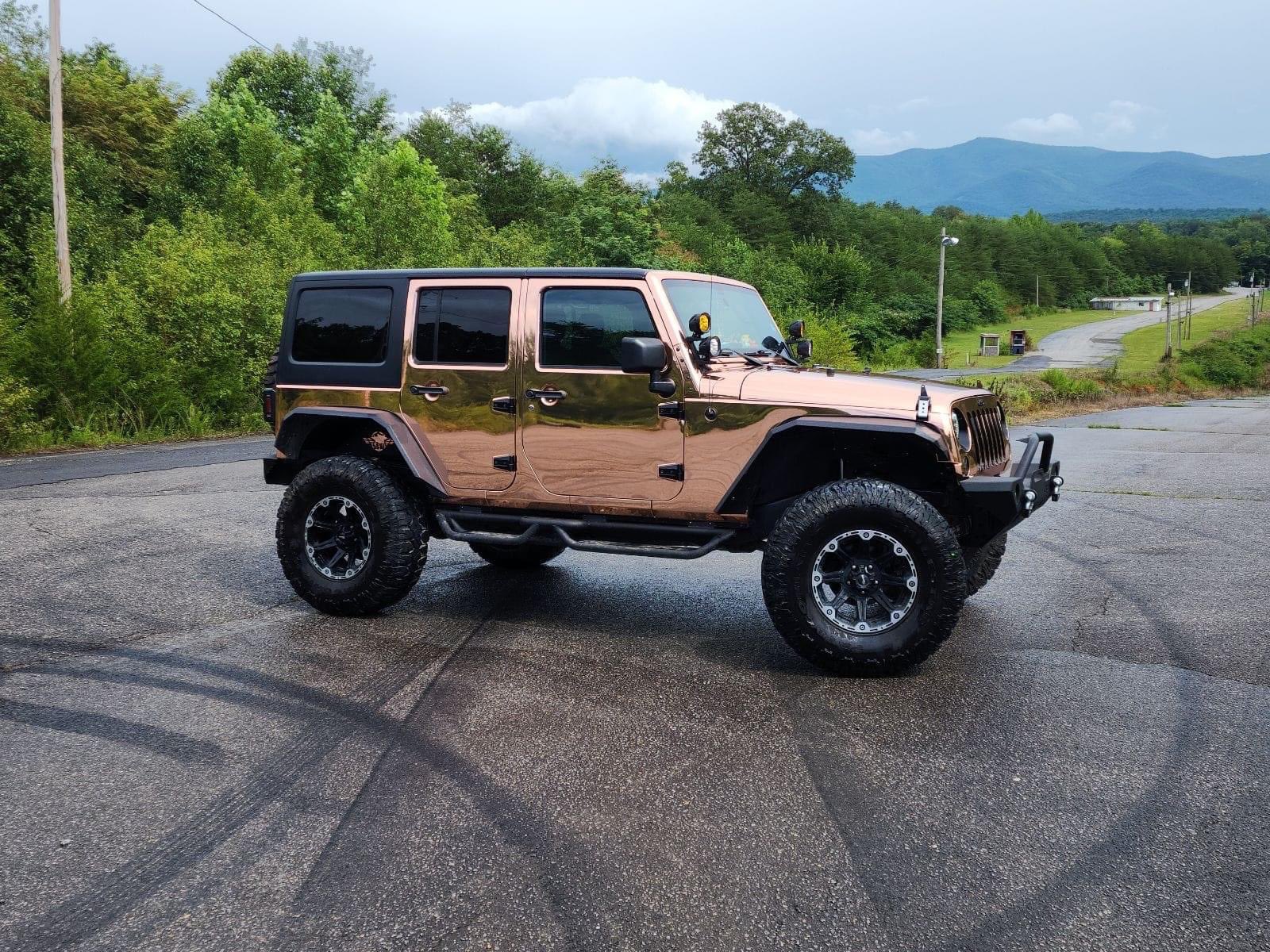 Rose gold clearance jeep accessories