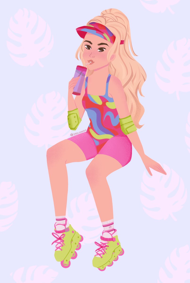 let the good times roll 🛼
#BarbieMovie #Barbie #digitalart
