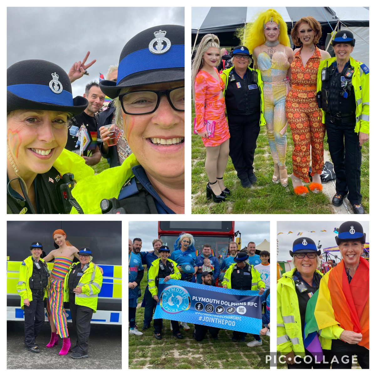 PCSO Debbie Hollinson (@pcso30747) on Twitter photo The best morning at @PrideinPlymouth. Weโve met so many amazingly people inc <a href="/Plymdolphinsrfc/">Plymouth Dolphins RFC ๐ฌ๐ง๐๐ฌ๐</a>. Great to see everyone being their true authentic selves
๐ณ๏ธโ๐โค๏ธ๐งก๐๐ฉต๐๐๐ณ๏ธโโง๏ธ
<a href="/DCP_Diversity/">Devon and Cornwall Police Diverse Communities Team</a> <a href="/CharlesCrossLPP/">Charles Cross Police Team</a> <a href="/DC_Police/">Devon & Cornwall Police</a> <a href="/Matt_Longman_/">Chief Supt</a> <a href="/ChInscunningham/">Tom Cunningham</a> @LPPSuptPlymouth <a href="/Plymouth_Live/">Plymouth Live</a> The best morning at @PrideinPlymouth. Weโve met so many amazingly people inc <a href="/Plymdolphinsrfc/">Plymouth Dolphins RFC ๐ฌ๐ง๐๐ฌ๐</a>. Great to see everyone being their true authentic selves
๐ณ๏ธโ๐โค๏ธ๐งก๐๐ฉต๐๐๐ณ๏ธโโง๏ธ
<a href="/DCP_Diversity/">Devon and Cornwall Police Diverse Communities Team</a> <a href="/CharlesCrossLPP/">Charles Cross Police Team</a> <a href="/DC_Police/">Devon & Cornwall Police</a> <a href="/Matt_Longman_/">Chief Supt</a> <a href="/ChInscunningham/">Tom Cunningham</a> @LPPSuptPlymouth <a href="/Plymouth_Live/">Plymouth Live</a>
