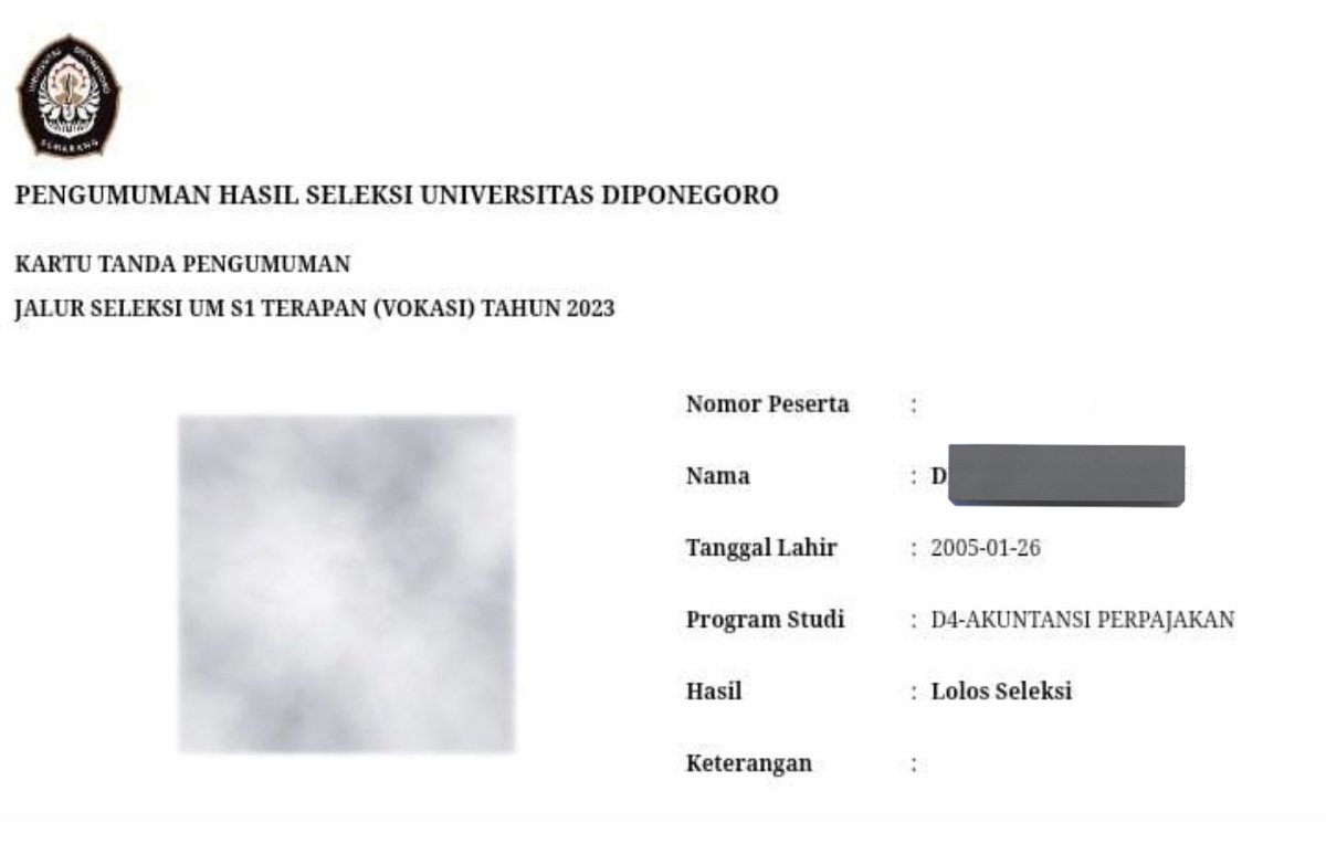 syantalv's tweet photo. DITOLAK UPN TAPI DITERIMA UNDIP 😂🫰 alhamdulillah https://t.co/iDIquX9dBZ