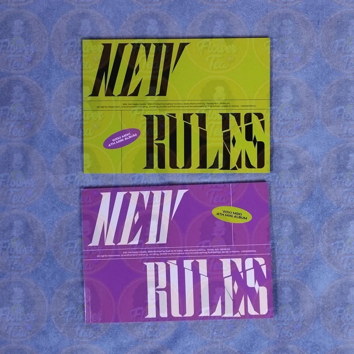 FlowerTeaPH's tweet photo. Kpop Flower Tea PH Closing Sale

Weki Meki Mini Album Vol. 4 - NEW RULES unsealed

Php 77
Photobook + CD

Stock: Break (1)

https://t.co/UGw87h148w https://t.co/ReiAKYcXqN