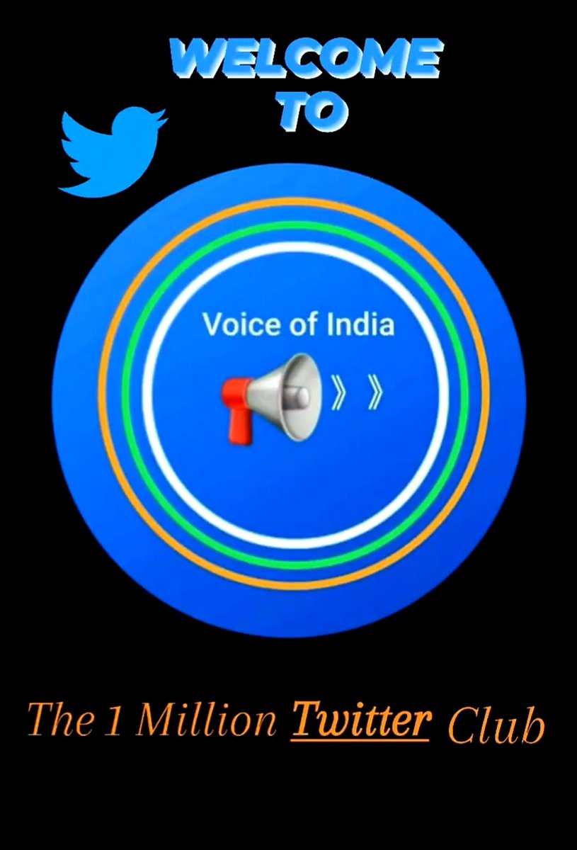 IndiaORG's tweet photo. Most Active Followers and Contributors Would Be Given A Chance To Join "Voice of India 📢" -- A One Million Premium Club  👇🏿👇🏿

⚠️ #Andhbkats Not Allowed. https://t.co/pQi4jWf9Bc