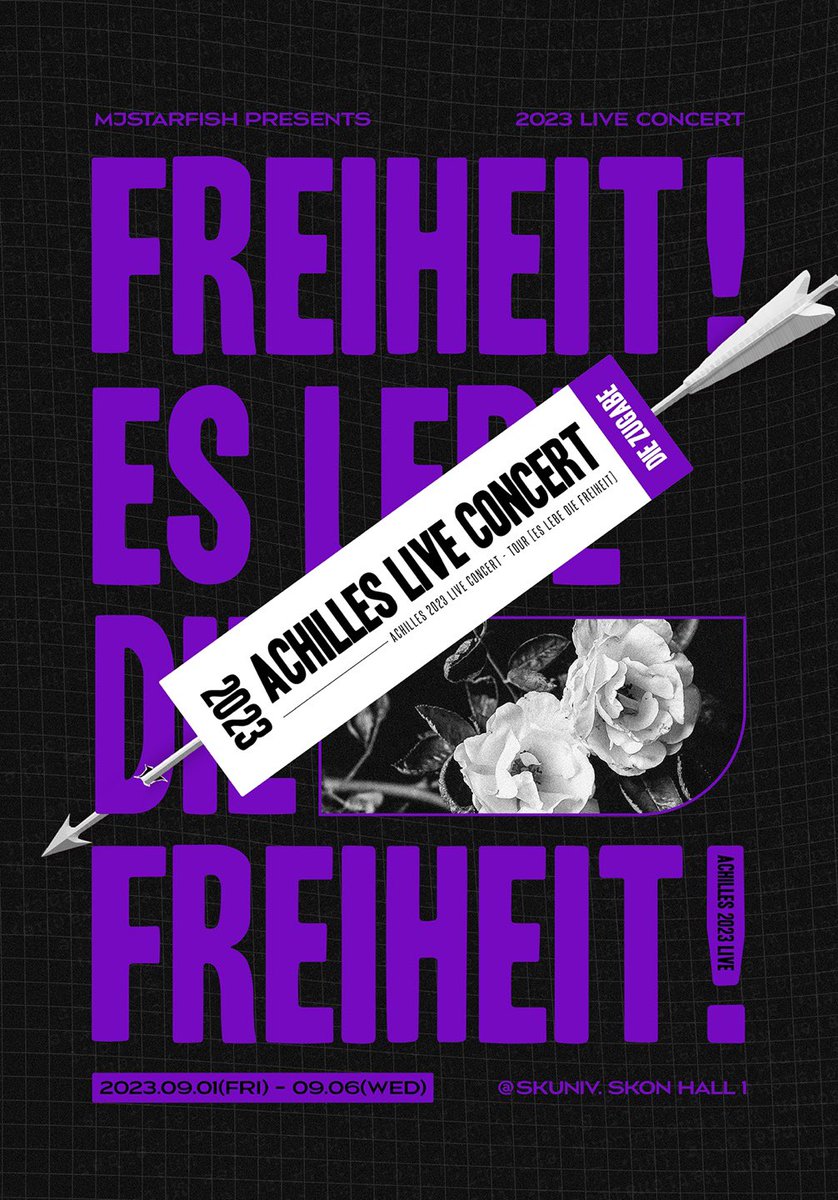 MJStarfish's tweet photo. [#MJSTARFISH]

ACHILLES 2023 LIVE CONCERT
2023.9.1-9.6
서경대학교 공연예술센터 스콘 1관

초연 아킬레스, 그리고 아킬레스 시즌 2에 합류할 뉴 아킬레스 캐스트 중 한 명을 미리 만나볼 수 있는 특별한 콘서트

#이승현 #고훈정 #주종혁 #서동진 #이준우 #권태하 #조성필 #홍미금 #김이후 #황한나 https://t.co/PdIO2K261q
