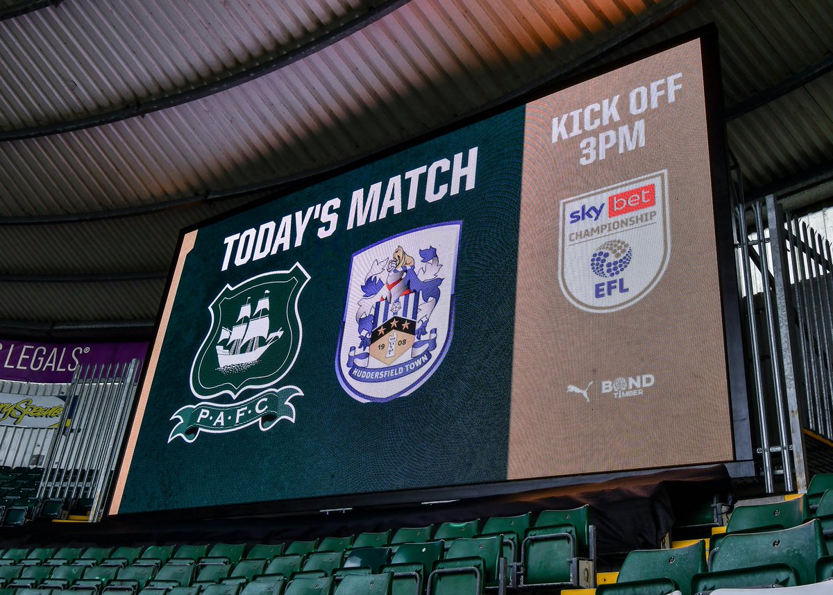 Argyle's tweet image. 📍 Home Park is ready for the new @SkyBetChamp season.

#pafc