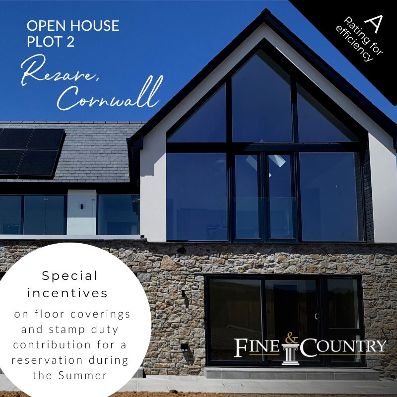 ❗Open House 
🏡Brand new luxury 5 bedroom home
📍Rezare, Launceston, Cornwall
🗓️ Sat 19th August 
⏰10-11am
🌐 ow.ly/Paq250Pkqo6
✉️ No appointment necessary
🌞 Summer reservation incentives

#WebbersEstateAgents #ProudGuildMembers #NewHomes #BlueJayDevelopments