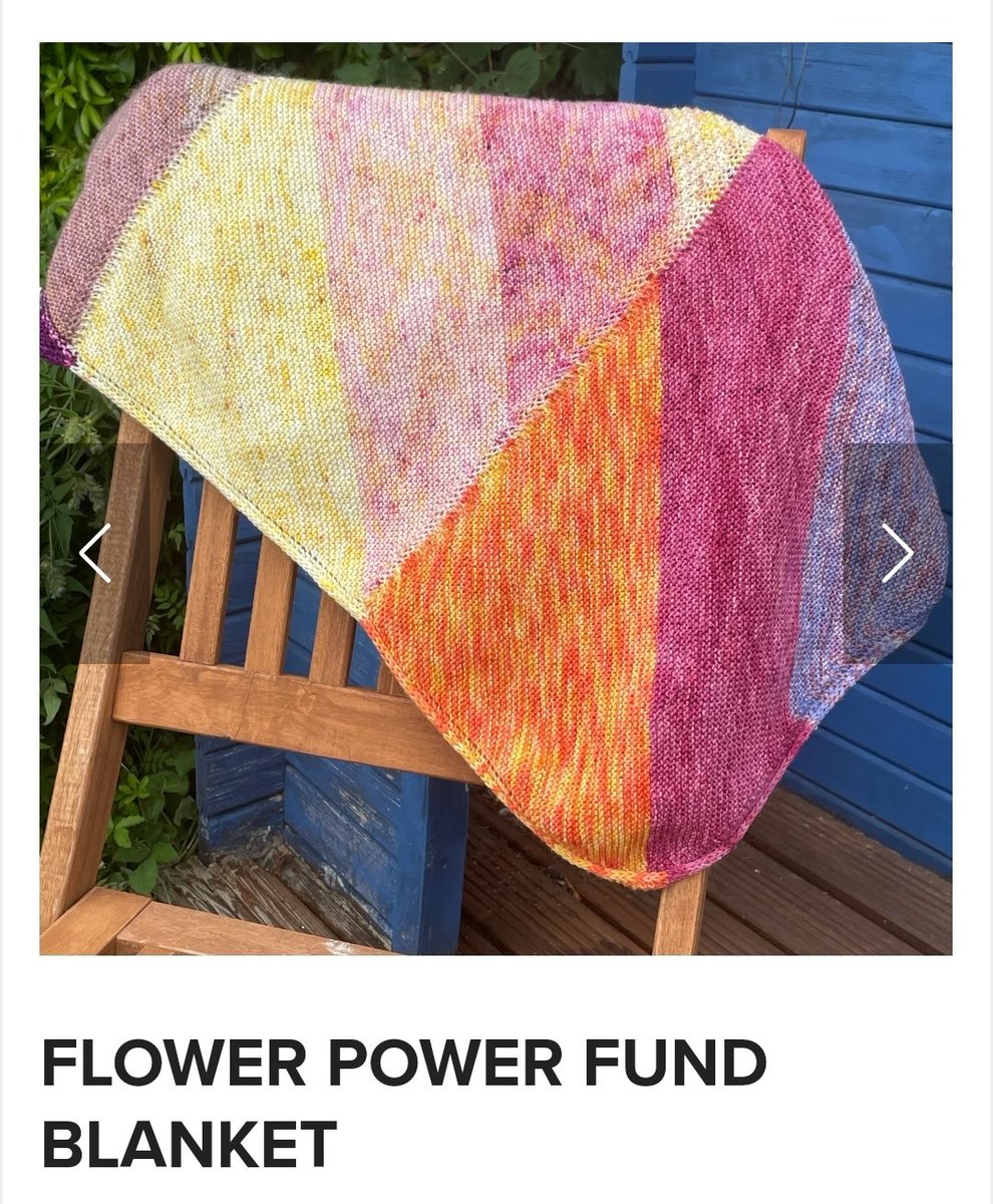 A fabulous fund raising pattern here by @jgoulbourn All proceeds go to the Flower Power Fund payhip.com/b/AfRhg