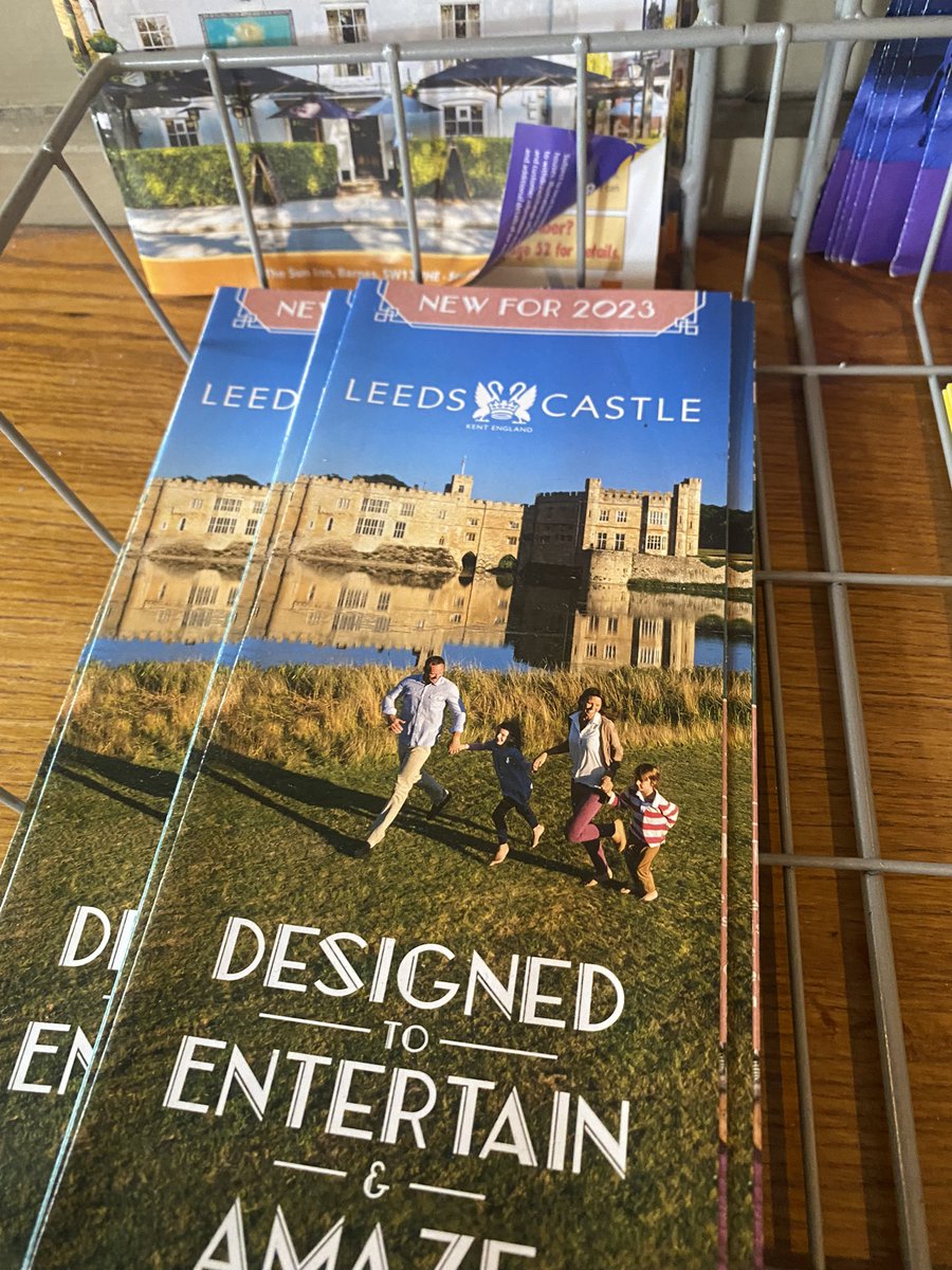 First controversial talking point of the season - why is there a brochure for Leeds Castle in The Crown?