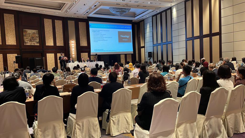 _RafaelSierra's tweet photo. Many thanks to Prof Paul Hwu & Dr Nancy Chien (@NTU_Hospital) and Richard & Judy Poulin ( @edu4rare) for presenting at PTC’s #AADCdeficiency symposia. #AOCCN2023 #raredisease https://t.co/G9yAH7Nxti