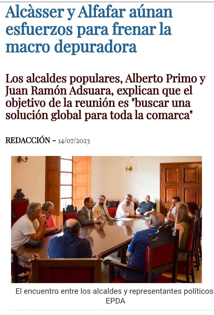 Associació No a la MEGA-DEPURADORA en Alcàsser tweet media