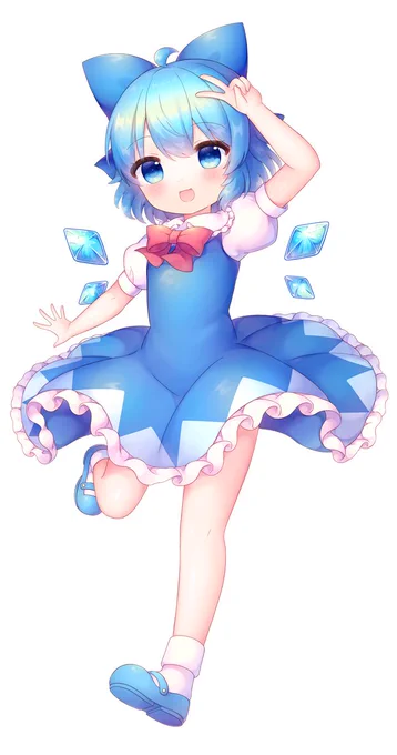 チルノちゃんの立ち絵