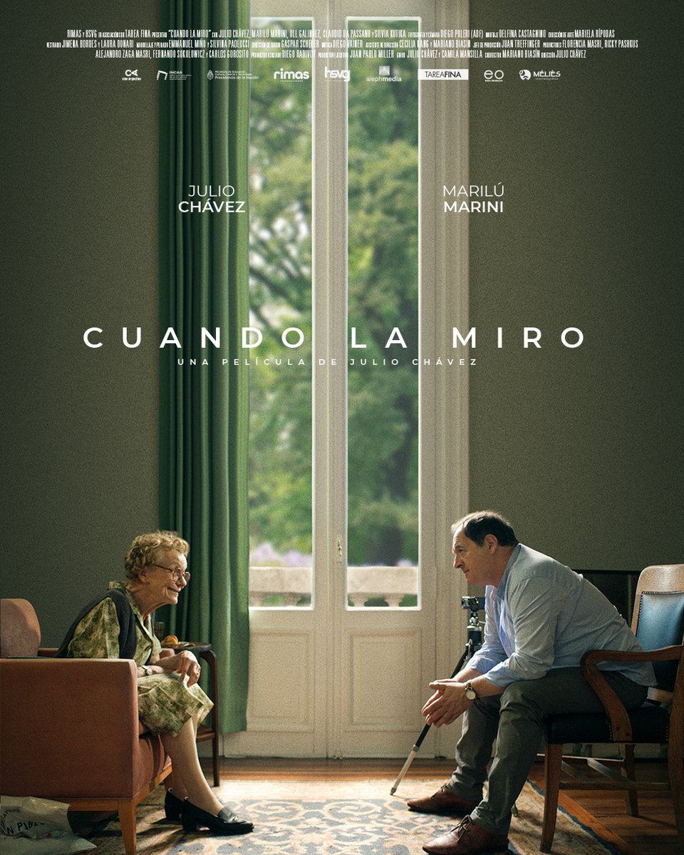 tareafinacine's tweet photo. #Cuandolamiro, ópera prima de Julio Chávez con producción asociada de @tareafinacine junto a @Rimasprodu y HSVG, recibió tres nominaciones a los Premios Sur de la Academia de Cine de Argentina! 🎬 https://t.co/oasROGbWvt