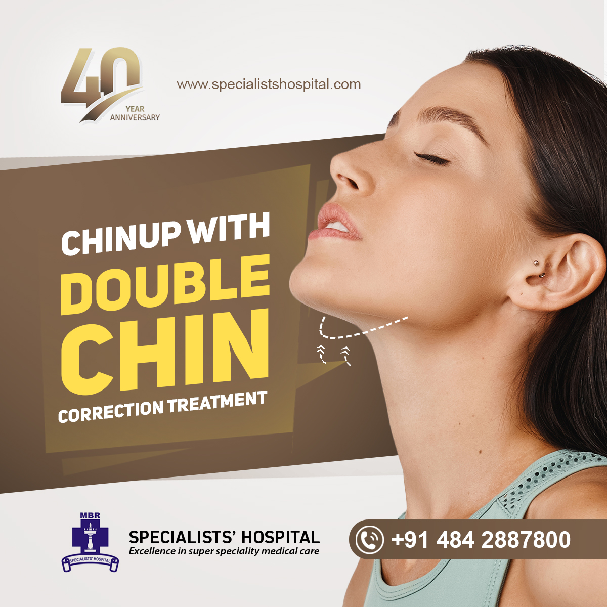 Double chin bothers many and most often diet and exercise will not help fix it. Double chin correction is done to correct saggy area around the chin.

#doublechincorrection #liposuction #genioplasty #saggyskin #redefinedjawline #retreadedchin #protrudedchin #chinaugmentation