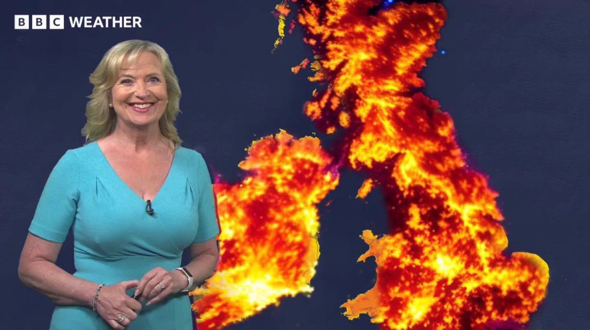 ArchRose90's tweet image. BBC Weather when the temperature goes above 19 degrees.