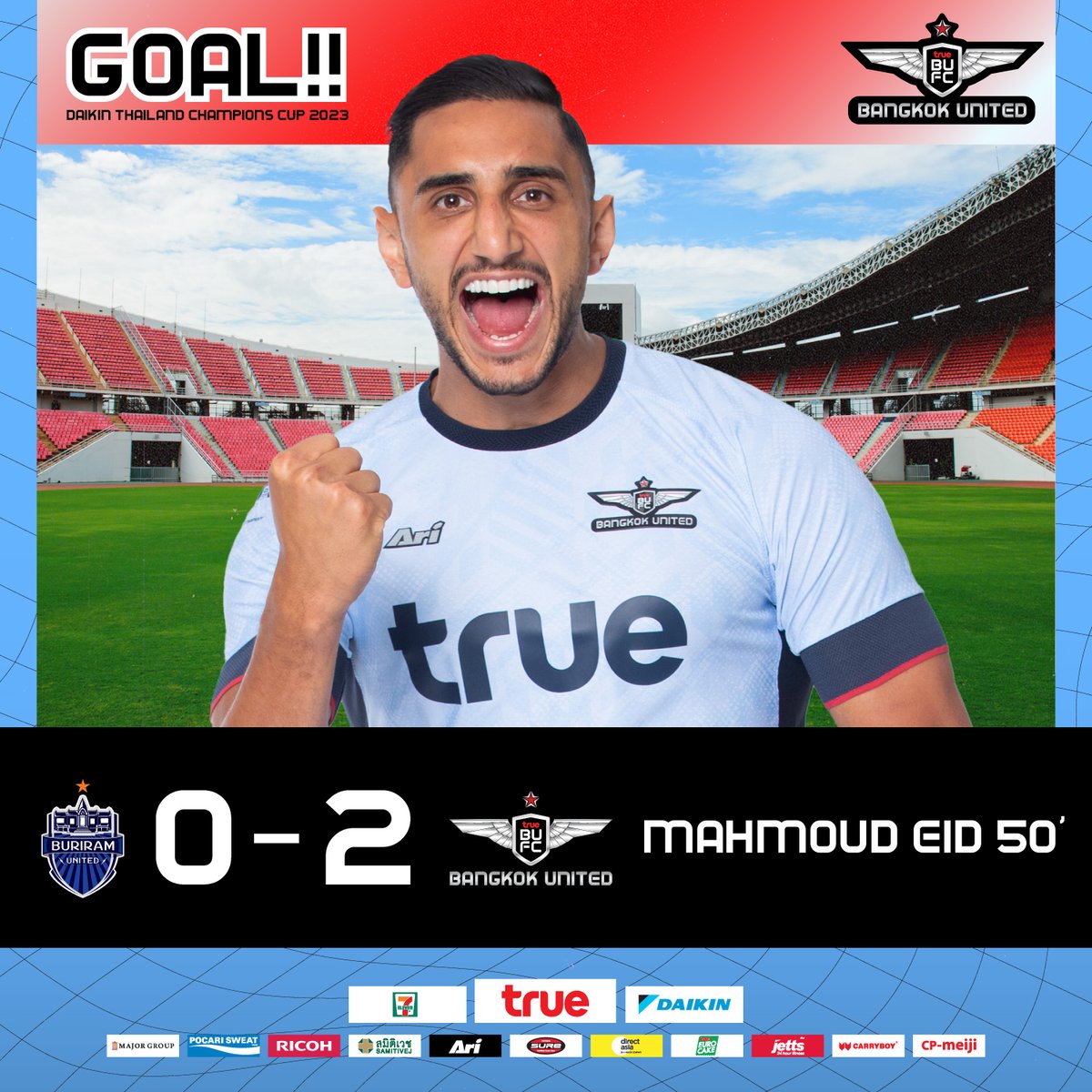 True Bangkok United tweet media