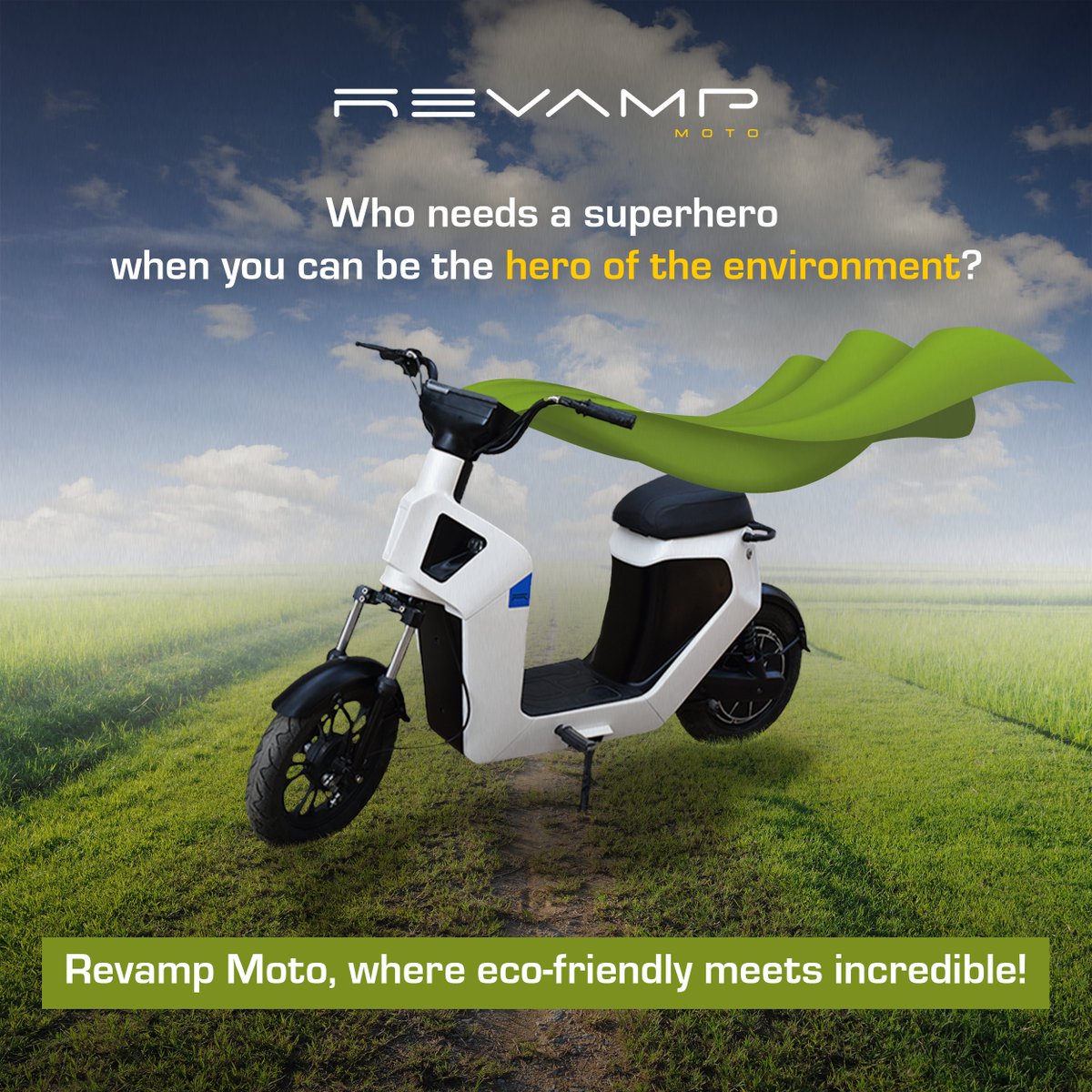 revampmoto's tweet photo. Driving the Future: Where Sustainability and Eco-Friendly Performance Unite 🌿⚡ https://t.co/Aeab03KSvX