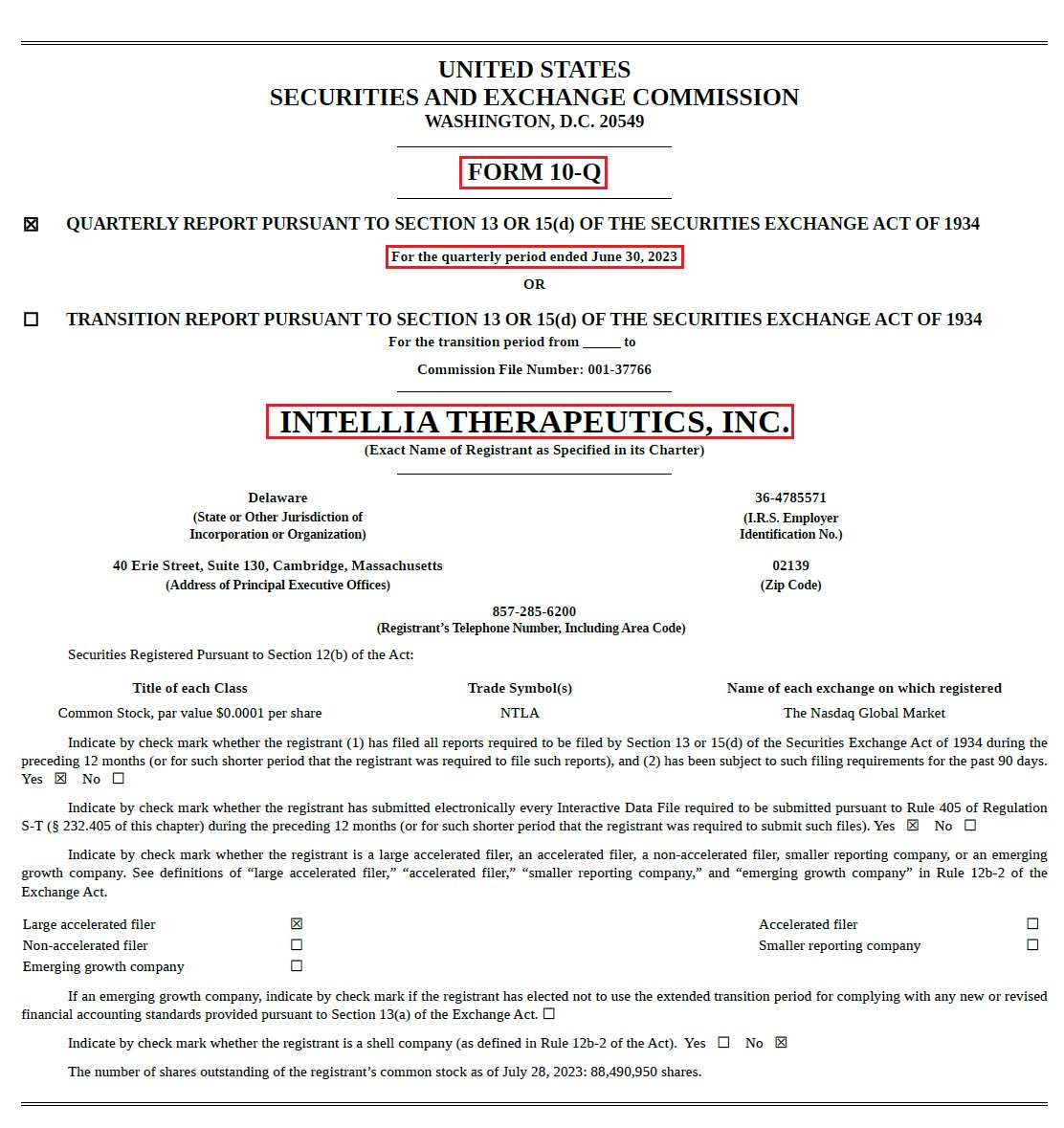 Yair Einhorn (@yaireinhorn) on Twitter photo 1/As promised & after reading $NTLA latest Q2 2023 #financial #report here is my impression regarding <a href="/intelliatx/">Intellia Therapeutics</a> latest corporate status. I have focused on the main issues that I found to be the most interesting & relevant. #CRISPR #BioTech #FinTwit #Genomics #GeneEditing 🧵👇 1/As promised & after reading $NTLA latest Q2 2023 #financial #report here is my impression regarding <a href="/intelliatx/">Intellia Therapeutics</a> latest corporate status. I have focused on the main issues that I found to be the most interesting & relevant. #CRISPR #BioTech #FinTwit #Genomics #GeneEditing 🧵👇