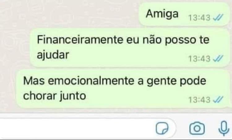 marcar pra chorar junto