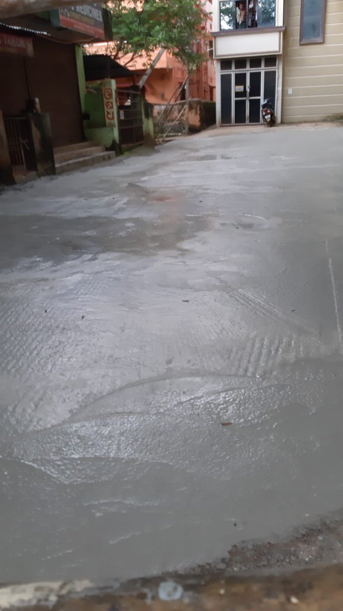 bmcbbsr's tweet photo. Before and after pics of Ahilyanagar … long pending issues about road solved with Citizens support. https://t.co/s22pd2K8CL